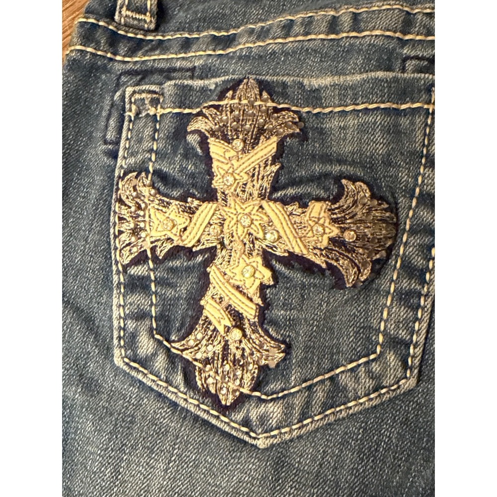 Miss Me Jeans Size 24 JE5445B2R Bootcut EXCELLENT CONDITION!! - Picture 12 of 16